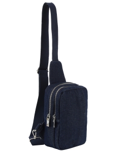 Denim Fashion Sling Bag GL-0134 DARK DENIM